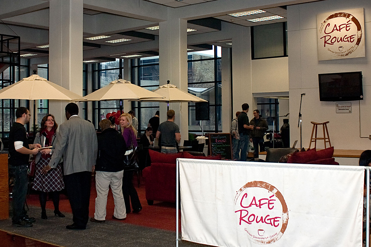 Café Rouge interior design